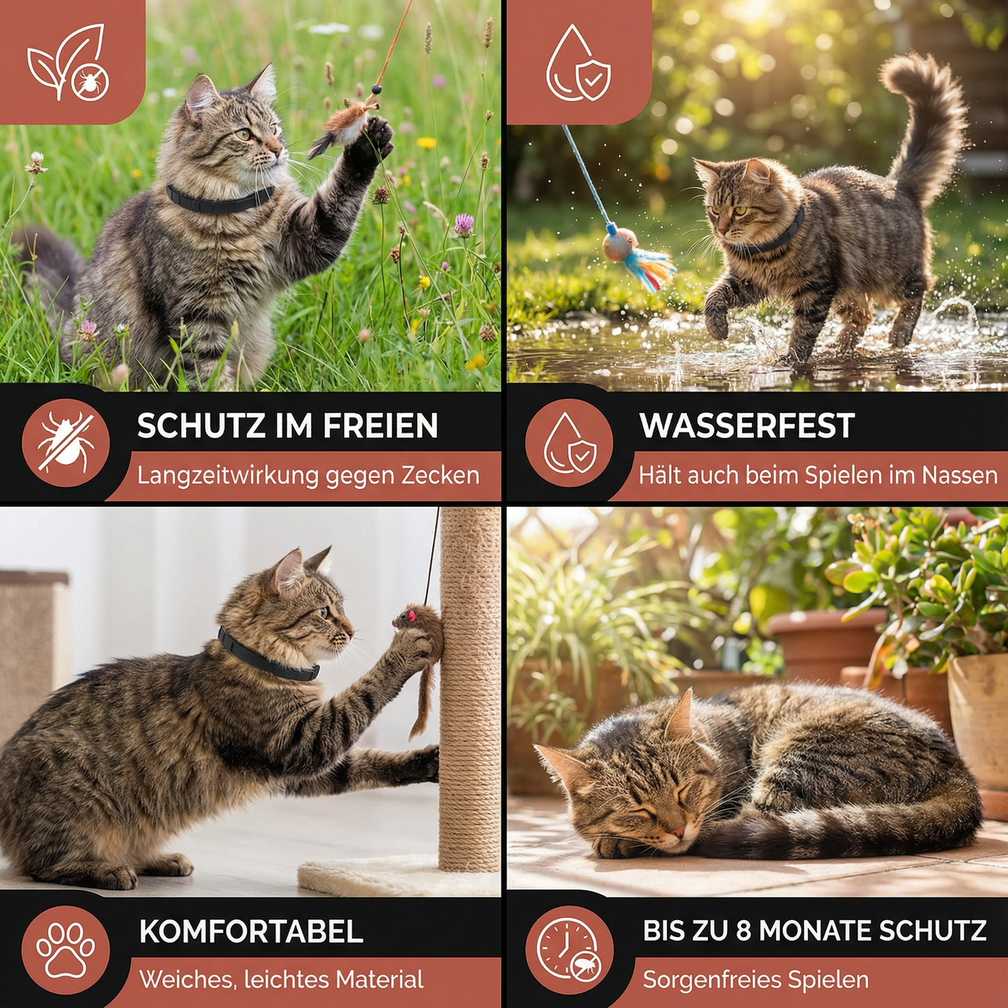 Zecken- & Flohschutz Halsband für Hunde & Katzen – Praktische Lösung für den Alltag